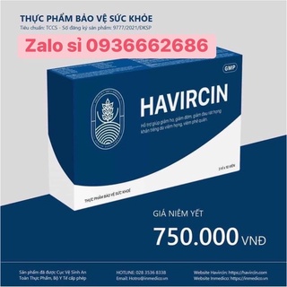 Havircin,hỗ trợ giảm đau rát họng, khản tiếng do viêm họng