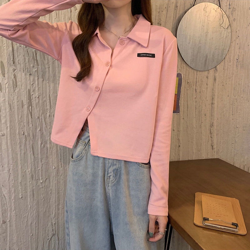 Áo polo tay dài thời trang dành cho nữ