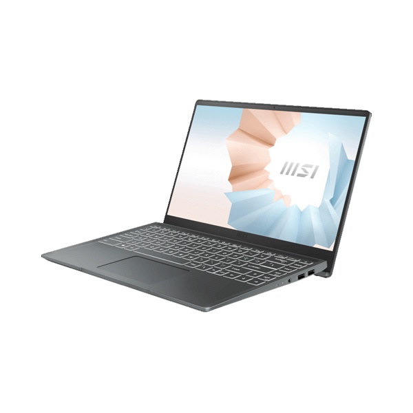 Laptop MSI Modern 14 B5M 064VN (Gray Carbon) | R5-5500U | 8GB DDR4 | SSD 512GB PCIe | VGA Onboard | 14.1 FHD IPS | Win10 | BigBuy360 - bigbuy360.vn