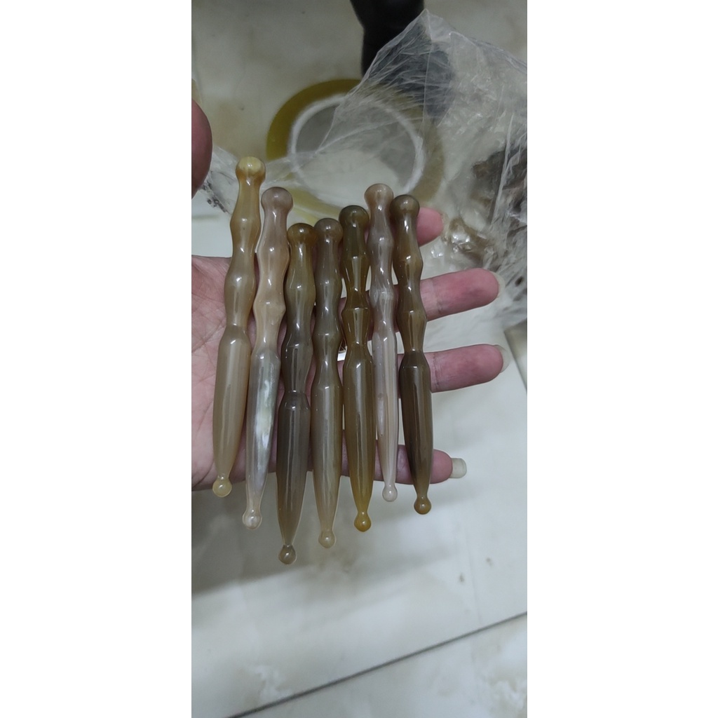 CÂY DAY ẤN HUYỆT/MASSAGE HÌNH ĐỐT TRÚC BẰNG NGỌN SỪNG TRÂU