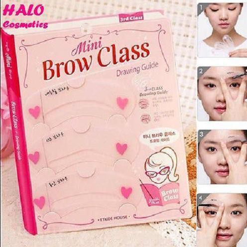 BỘ 3 KHUÔN VẼ CHÂN MÀY