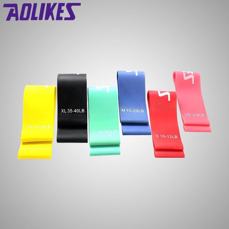 Dây mini band, dây cao su kháng lực Aolikes tập chân mông AK25