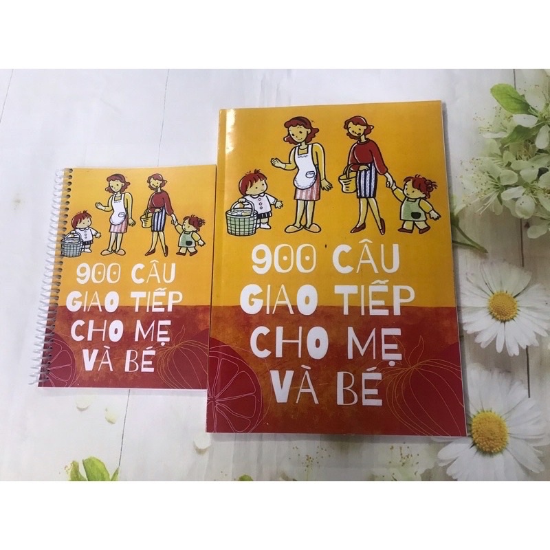 Tập 900 câu giao tiếp cho mẹ và bé