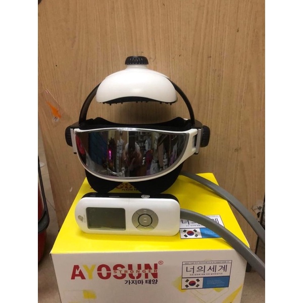 Máy Massage Đầu Hàn Quốc Ayosun Chính Hãng
