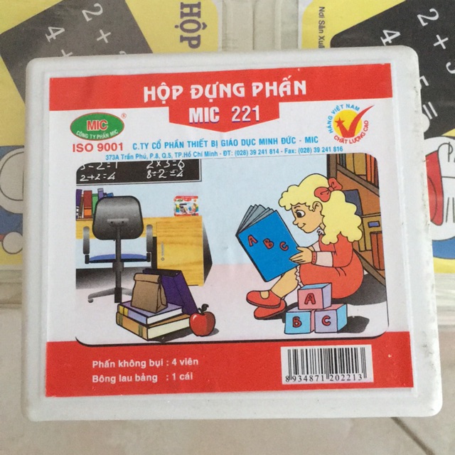 HỘP ĐỰNG PHẤN HỌC SINH