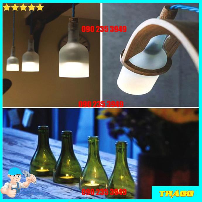 Dụng Cụ Cắt Chai Thủy Tinh Thông Minh Làm Lọ Trang Trí Đèn Decor Thủy Tinh QE109