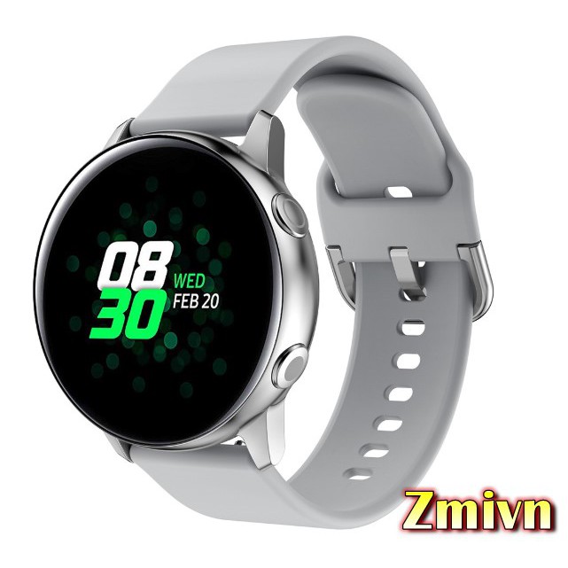 Dây đồng hồ galaxy watch 42mm/ Active Active 2 - Dây su trơn cao cấp