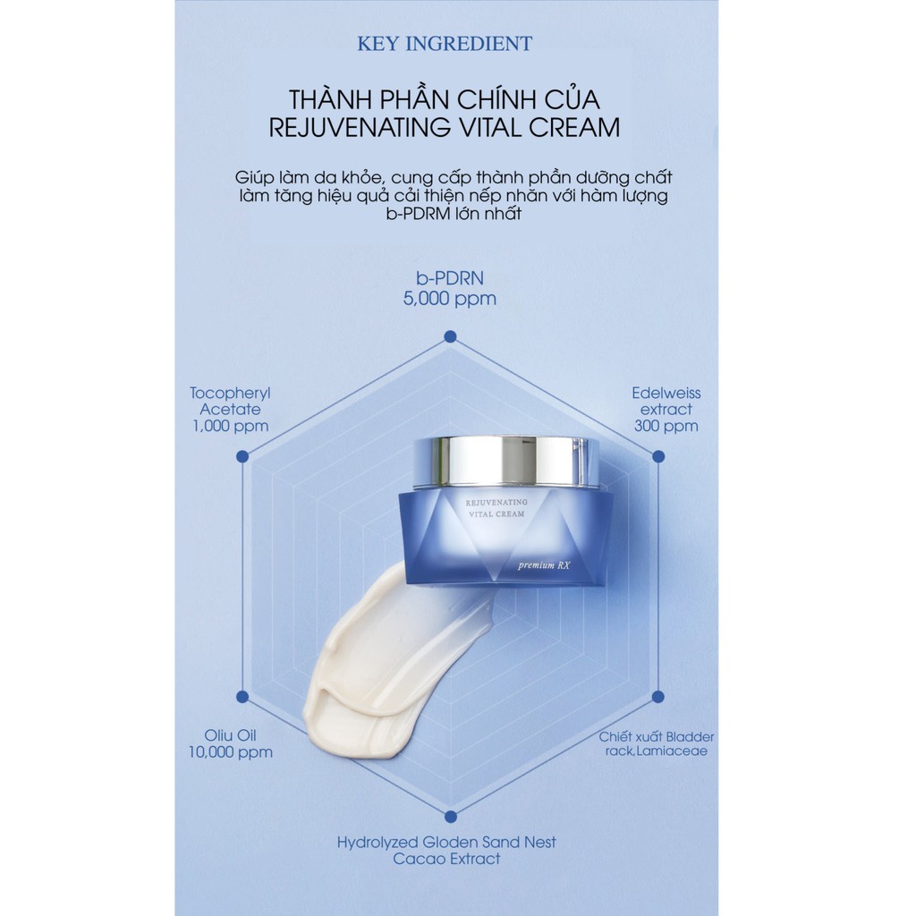 Kem Dưỡng Tái Tạo Trẻ hóa Da BANOBAGI Rejuvenating Vital Cream 50ml