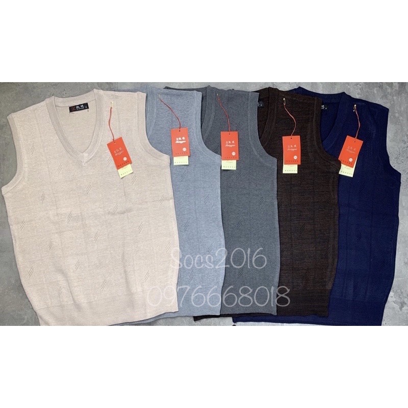 Áo Gile Len Nam Trung Niên tặng Bố