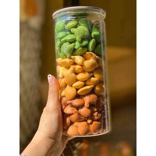 50k 450gr hũ bánh gấu nhân kem mix 3 vị (socola, dâu, kem sữa)