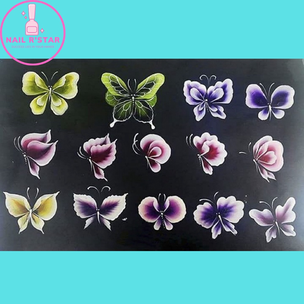 Bảng đen tập vẽ nail chuyên dụng  - Dễ dàng vệ sinh sau khi vẽ NAIL R’STAR