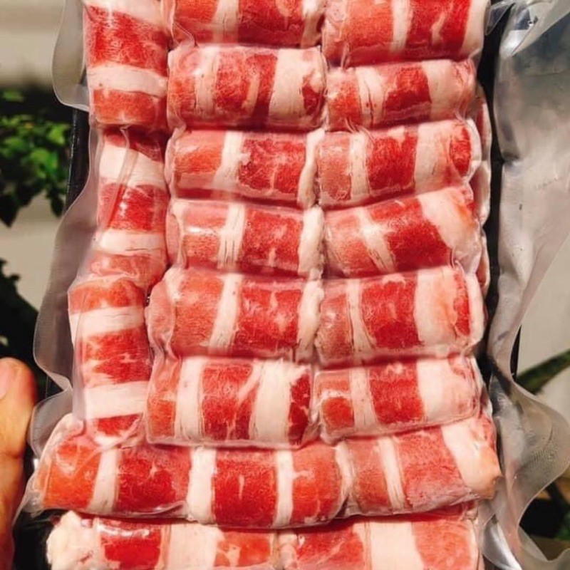 Ba Chỉ Bò Mỹ khay 500g | GIAO SIÊU TỐC TPHCM