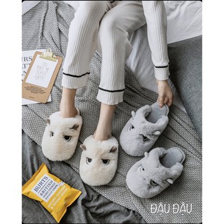 DÉP BÔNG ANGRY EYES LÔNG CỪU CAO CẤP