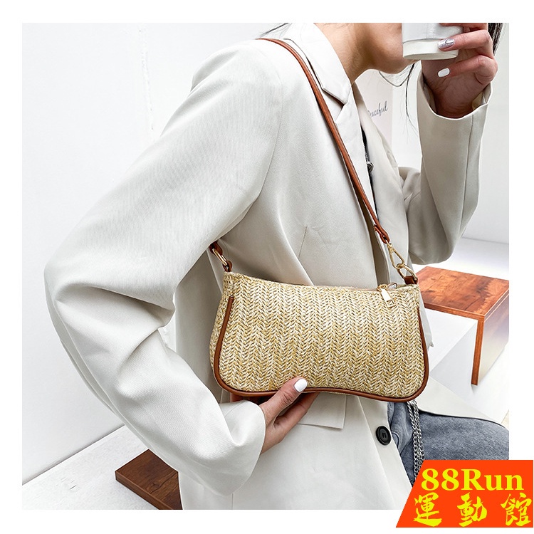 Túi cói đeo vai thời trang cho nữ từ 6-8 tuổi | BigBuy360 - bigbuy360.vn