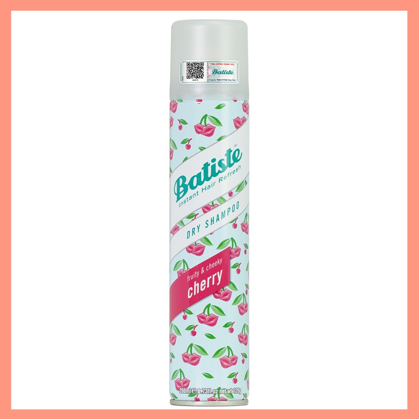 Dầu Gội Khô Batiste Dry Shampoo 200ml