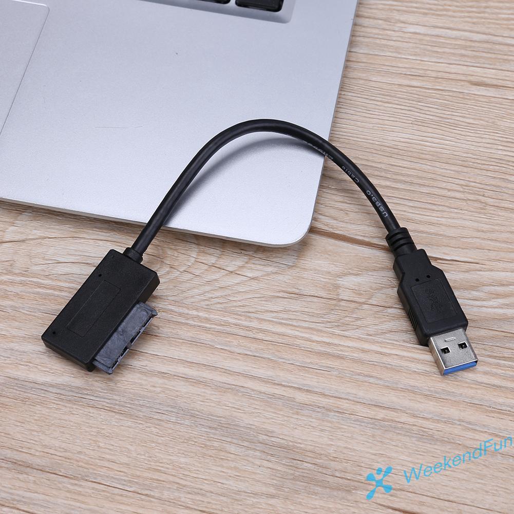 Cáp Chuyển Đổi 0.3m Usb 3.0 Sang Sata 7+6 Pin