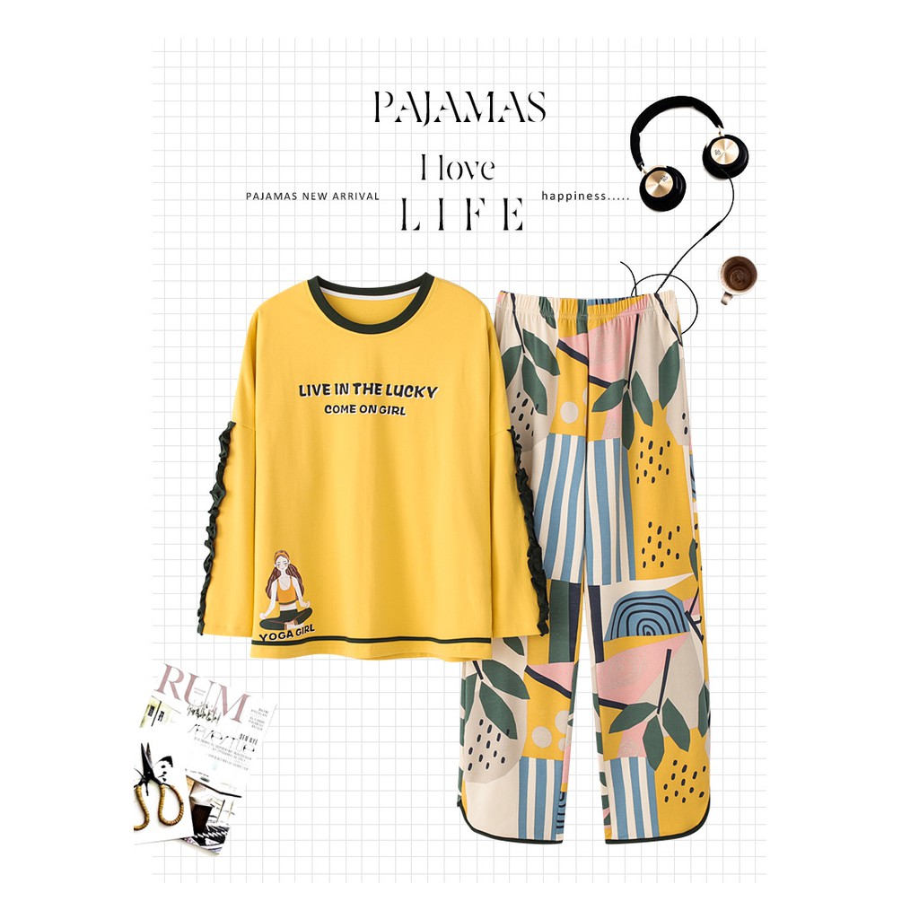 Bộ Pijama Dài Tay Mã J6 (cotton Mềm Mịn) | BigBuy360 - bigbuy360.vn