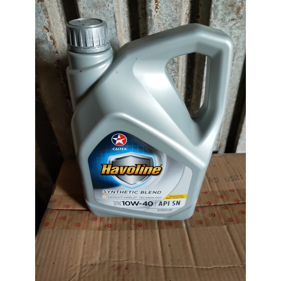 Nhớt động cơ xe ô tô Havoline® Synthetic Blend SAE 5W-30 / 4L