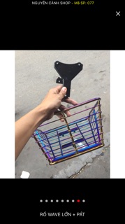 Rổ titan thái lan wave @,wave rs full pát