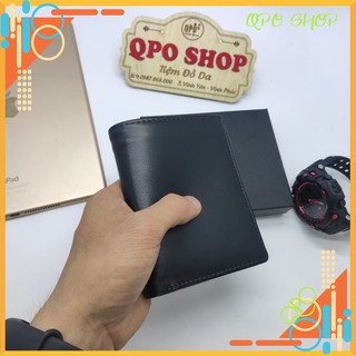 [SALE] Bóp Da Nam Đứng Da Bò Thật (BH 12tháng)