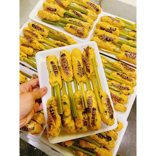 CHẢ TÔM TÍCH CUỘN SẢ