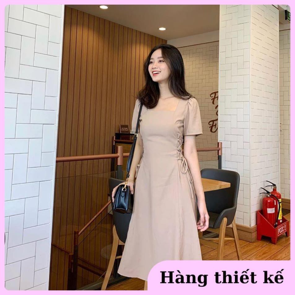 ( Hàng cao cấp ) Đầm dạo phố tiểu thư, đầm maxi đan dây eo siêu hot | BigBuy360 - bigbuy360.vn