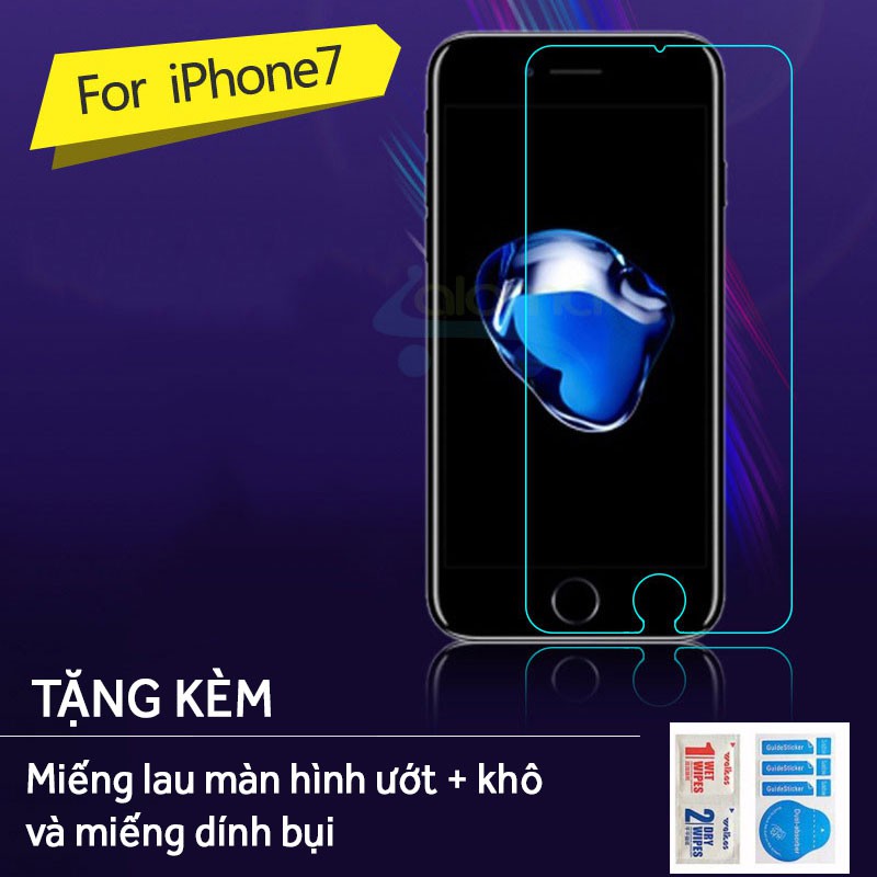 KÍnh cường lực chống va đập cho Iphone 7plus loại cao cấp chịu được lực lớn