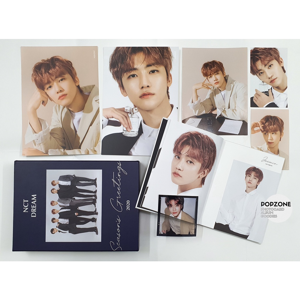 Ảnh photocard official NCT Dream season greetings 2020 Jaemin Jeno Chenle Jisung Hot Sauce Hello Future