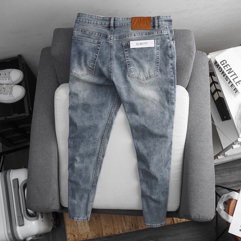 Quần jean nam quần bò nam phong cách thời trang ống ôm mẫu mới đẹp cao cấp co dãn haian jeans