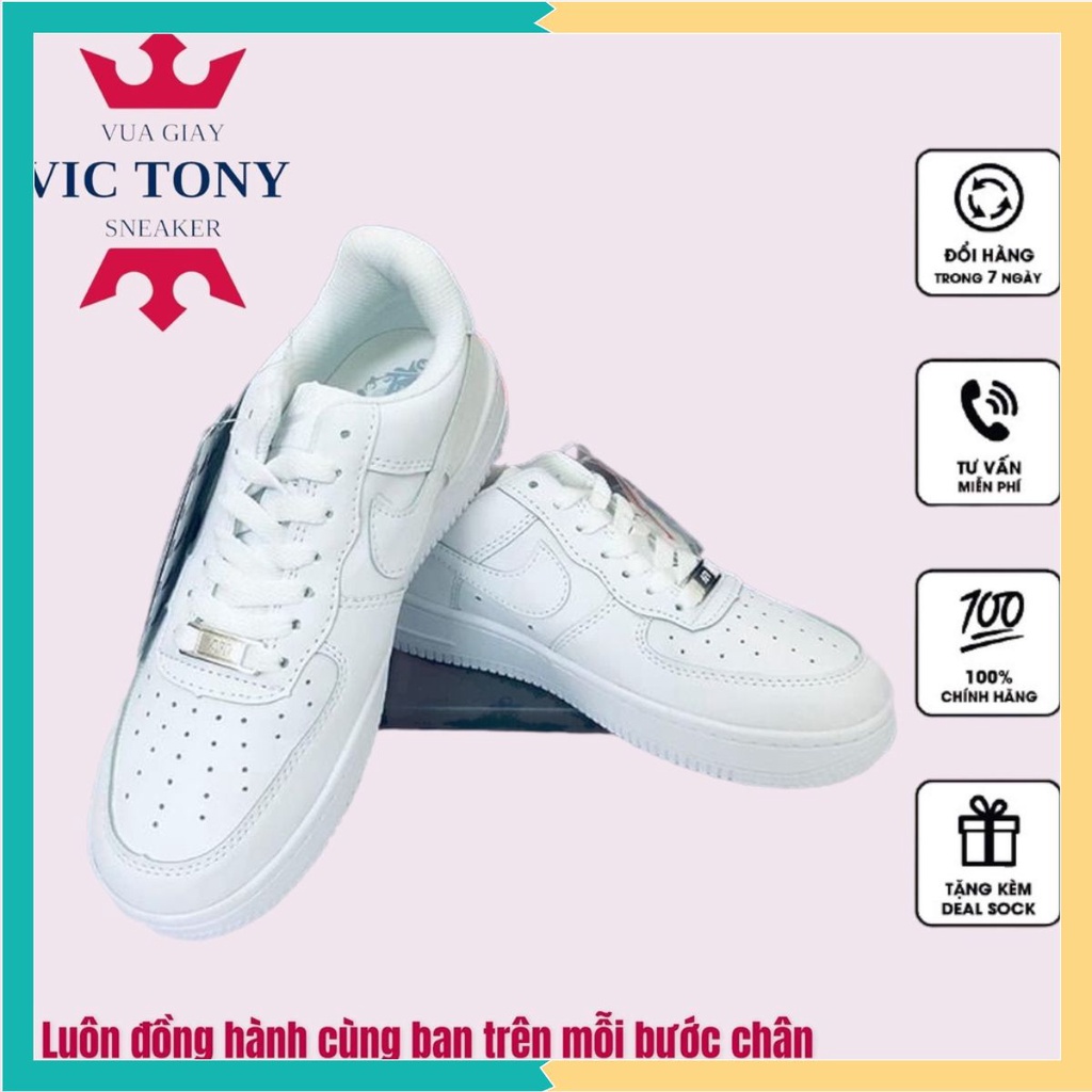Giày_𝗡𝗜𝗞𝗘 Nữ Trắng Air force 1, Giày 𝗔𝗙𝟭 𝗡𝗜𝗞𝗘_Nam Full Box Bill Thời Trang Hàng Đẹp