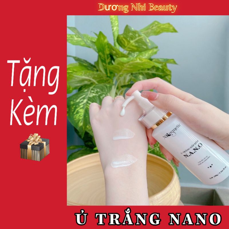 Ủ TRẮNG HẤP ĐÊM NANO| Nâng tone da, cấp ẩm