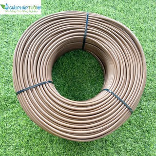 Dây tưới phun mưa ldpe 6mmm màu nâu sản xuất từ nhựa nguyên sinh nhập khẩu