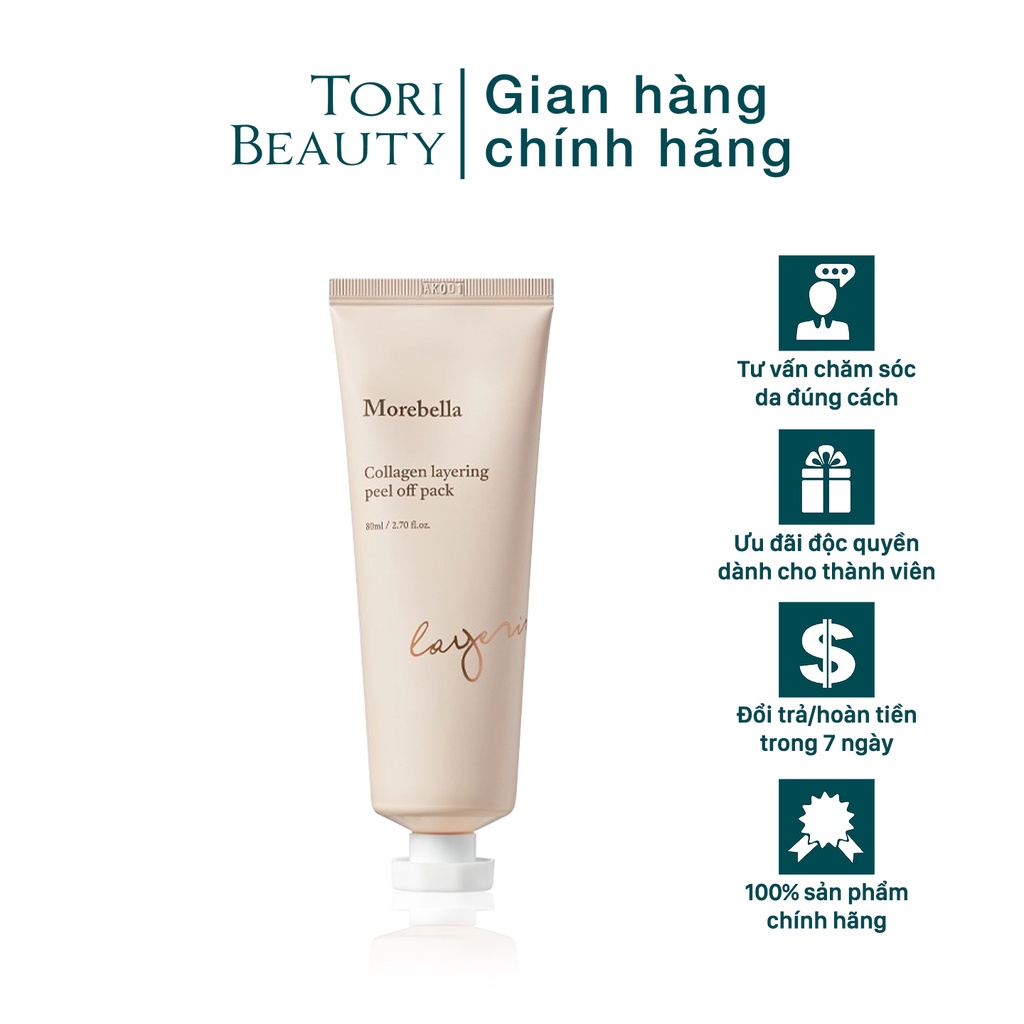 (Chiết) Peel collagen Morebella căng bóng, trẻ hoá, trắng sáng 10ml 30ml 50ml 80ml