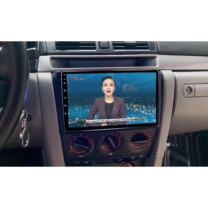 Màn hình dvd android 10. lắp sim 4G cho xe MAZDA 3 2004,2005,2006,2007,2008,2009 RAM 2G ROM 32G, IPS chống chói