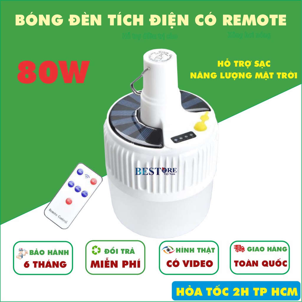 BÓNG ĐÈN LED TÍCH ĐIỆN SIÊU SÁNG CÓ NĂNG LƯỢNG MẶT TRỜI