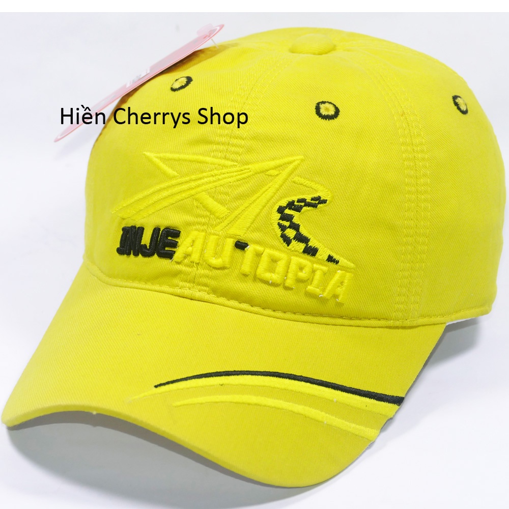 Mũ lưỡi trai nam nữ thời trang đẹp chất, bụi, cao cấp, cá tính, giá rẻ màu xanh dương, xanh đen, đỏ thẩm, vàng, trắng