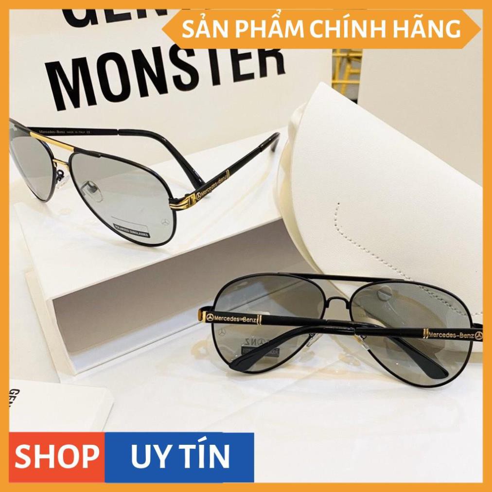 Kính mát nam cao cấp tròng kính đổi màu khi đi ra nắng, đổi màu theo nhiệt độ - Mắt kính chống tia UV kiểu mới JJMER768 | BigBuy360 - bigbuy360.vn