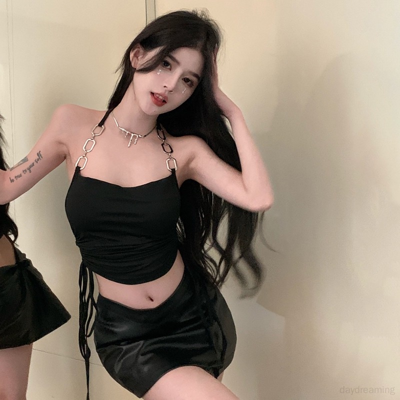 Áo Croptop Sát Nách Thiết Kế Quyến Rũ Cho Nữ