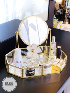 Gương Gold Để Bàn