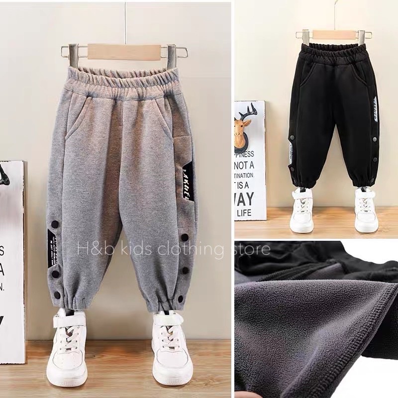 quần nỉ bông hàng shop cho bé