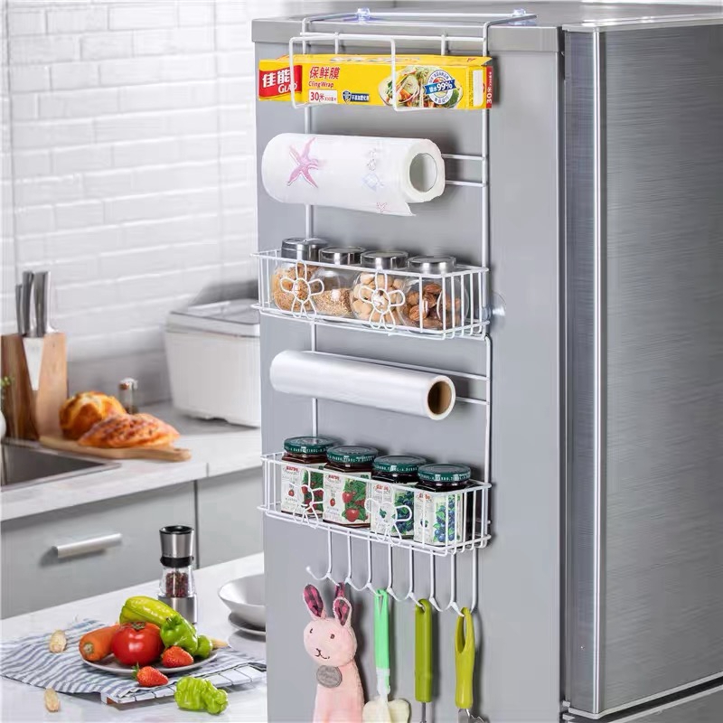 Kệ để đồ dùng hút tủ lạnh tiện dụng