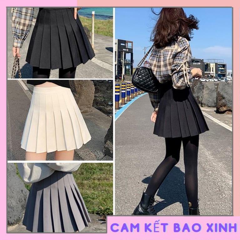 CHÂN VÁY TENNIS TRƠN ĐỦ MÀU CÓ QUẦN TRONG / CHÂN VÁY XOÈ XẾP LY HÀN QUỐC [Hàng Siêu Cấp] | BigBuy360 - bigbuy360.vn