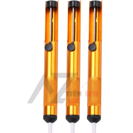 Dụng cụ hút thiếc, hút chì hàn nhôm nguyên khối, phiên bản cao cấp lực hút mạnh, nhỏ gọn dùng 1 tay tiện dụng