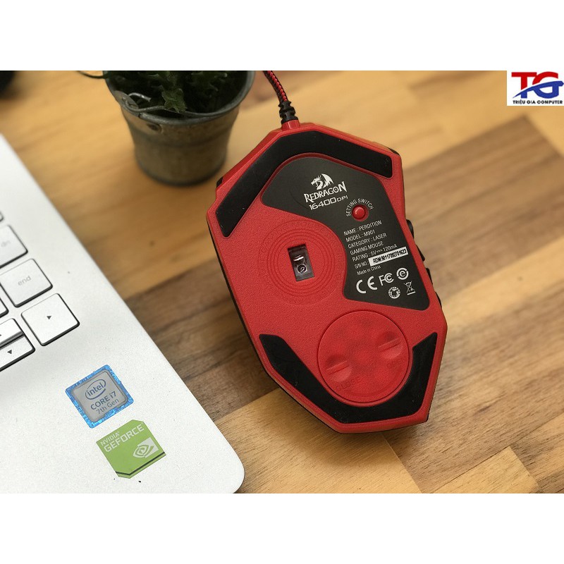 CHUỘT PERDITION M902 16400 DPI LAZER|CAO CẤP