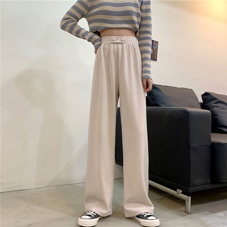 NRVP Quần Thể Thao Dài Dáng Rộng Phong Cách Thời Trang Hàn Quốc