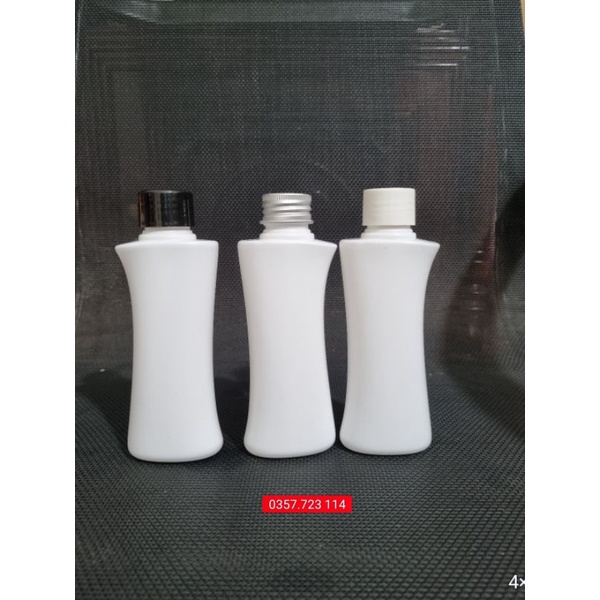 Chai nhựa eo HDPE 100ml nắp vặn