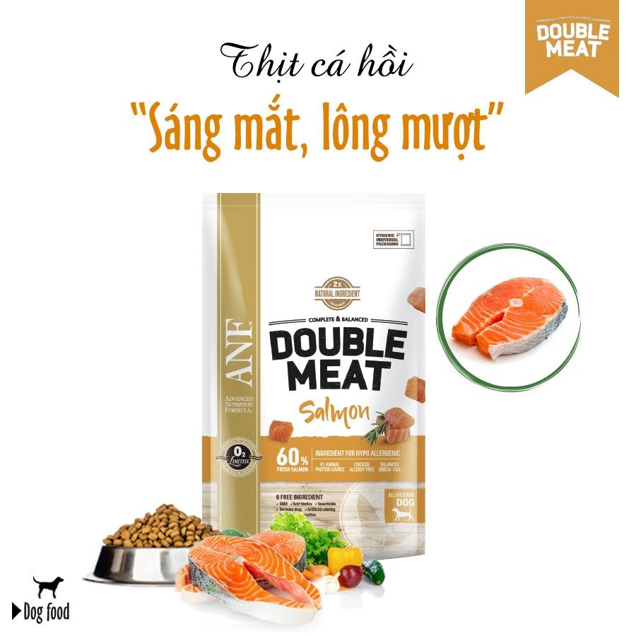 [1.4kg] Hạt ANF Double Meat Cho Chó - Gấp Đôi Thịt Tươi