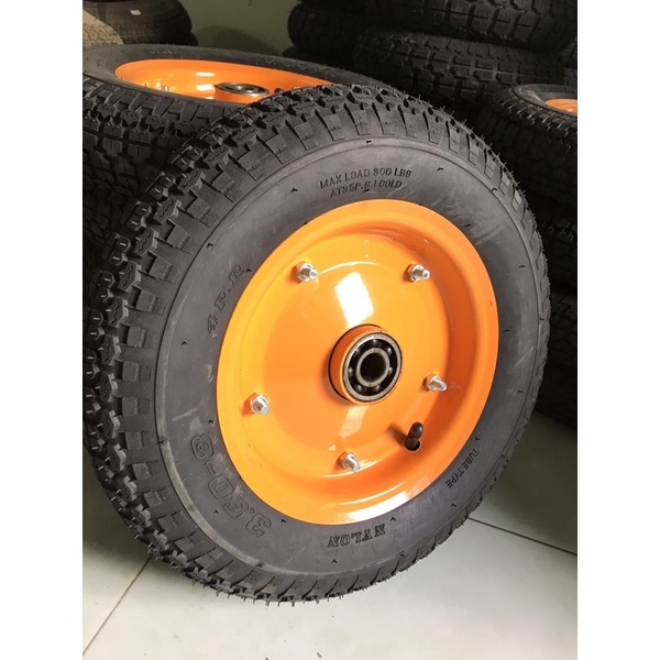 Bánh xe rùa số 6, bánh xe số 8 dày có bạc đạn