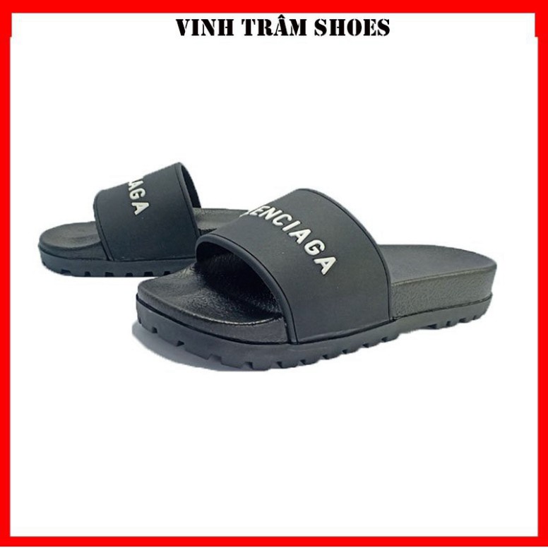 Dép lê thời trang quai ngang nam đế cao 4cm mang êm chân, hàng sẵn kho từ 38 - 43 [ Hoàn xu ]