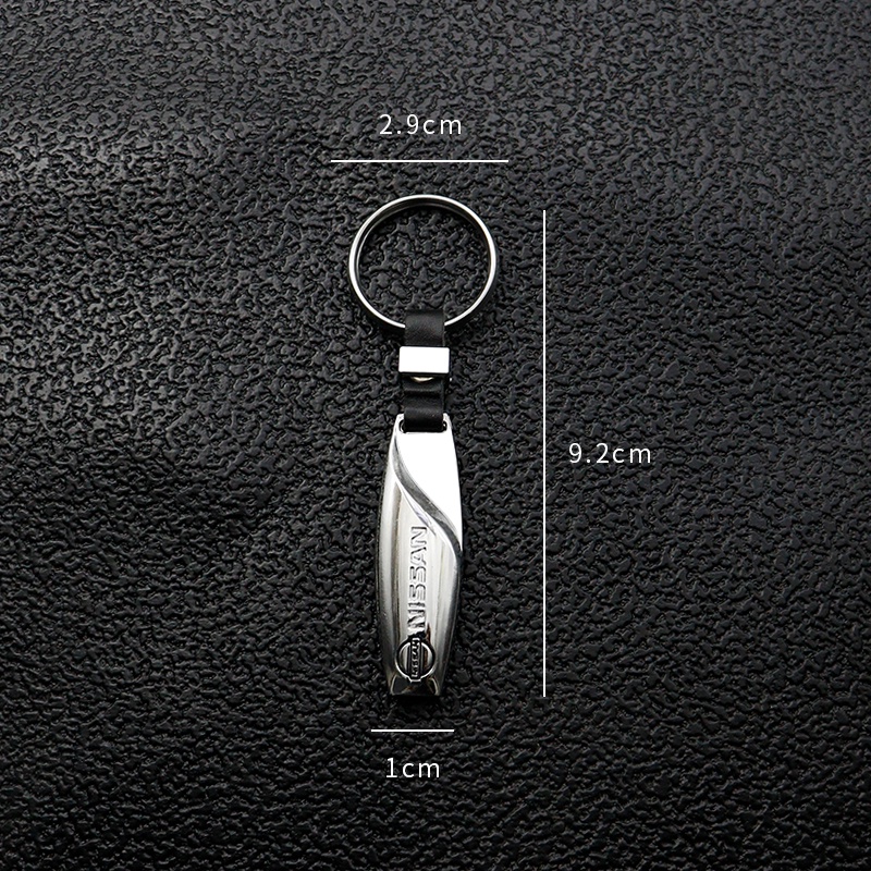 1 Móc Khóa Kim Loại Hình Giọt Nước Sáng Tạo Cho Nissan Nismo X-trail Almera Qashqai Tiida Teana